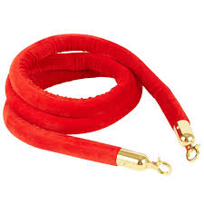 Red Rope Gold Hook